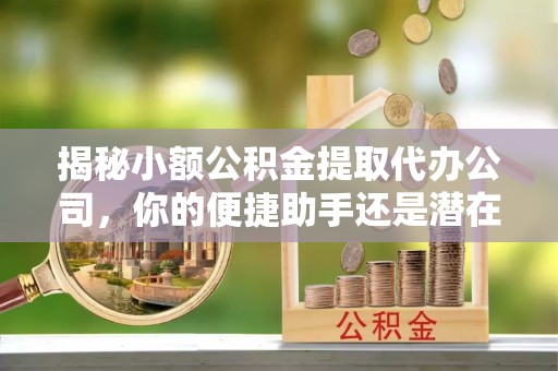 夏县揭秘小额公积金提取代办公司，你的便捷助手还是潜在风险？