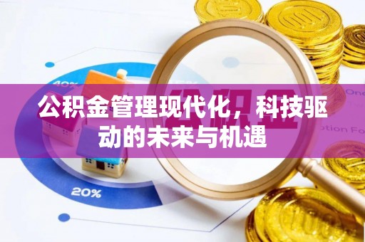 夏县公积金管理现代化，科技驱动的未来与机遇