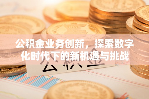 夏县公积金业务创新，探索数字化时代下的新机遇与挑战