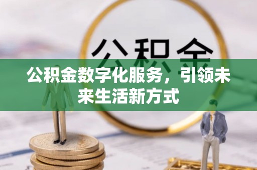 夏县公积金数字化服务，引领未来生活新方式