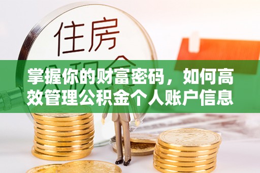 夏县掌握你的财富密码，如何高效管理公积金个人账户信息