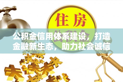 夏县公积金信用体系建设，打造金融新生态，助力社会诚信发展
