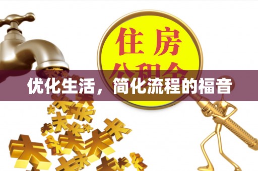 夏县优化生活，简化流程的福音
