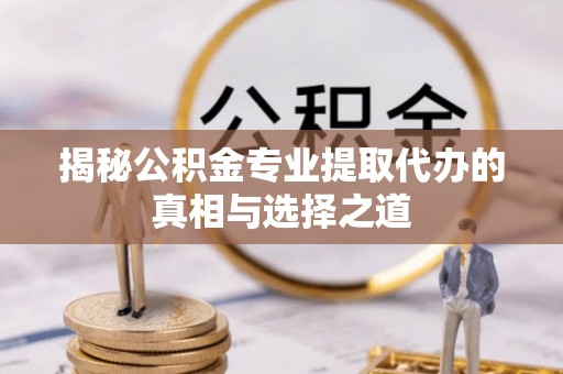 夏县揭秘公积金专业提取代办的真相与选择之道