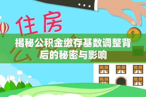 夏县揭秘公积金缴存基数调整背后的秘密与影响