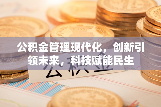 夏县公积金管理现代化，创新引领未来，科技赋能民生