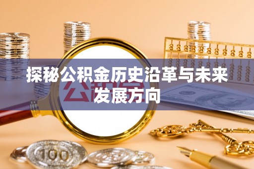 夏县探秘公积金历史沿革与未来发展方向