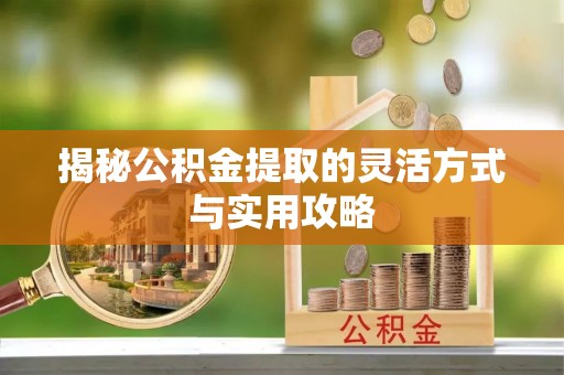 夏县揭秘公积金提取的灵活方式与实用攻略