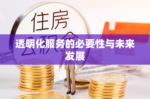 夏县透明化服务的必要性与未来发展