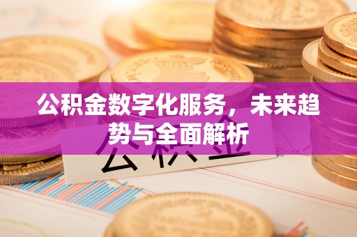 夏县公积金数字化服务，未来趋势与全面解析